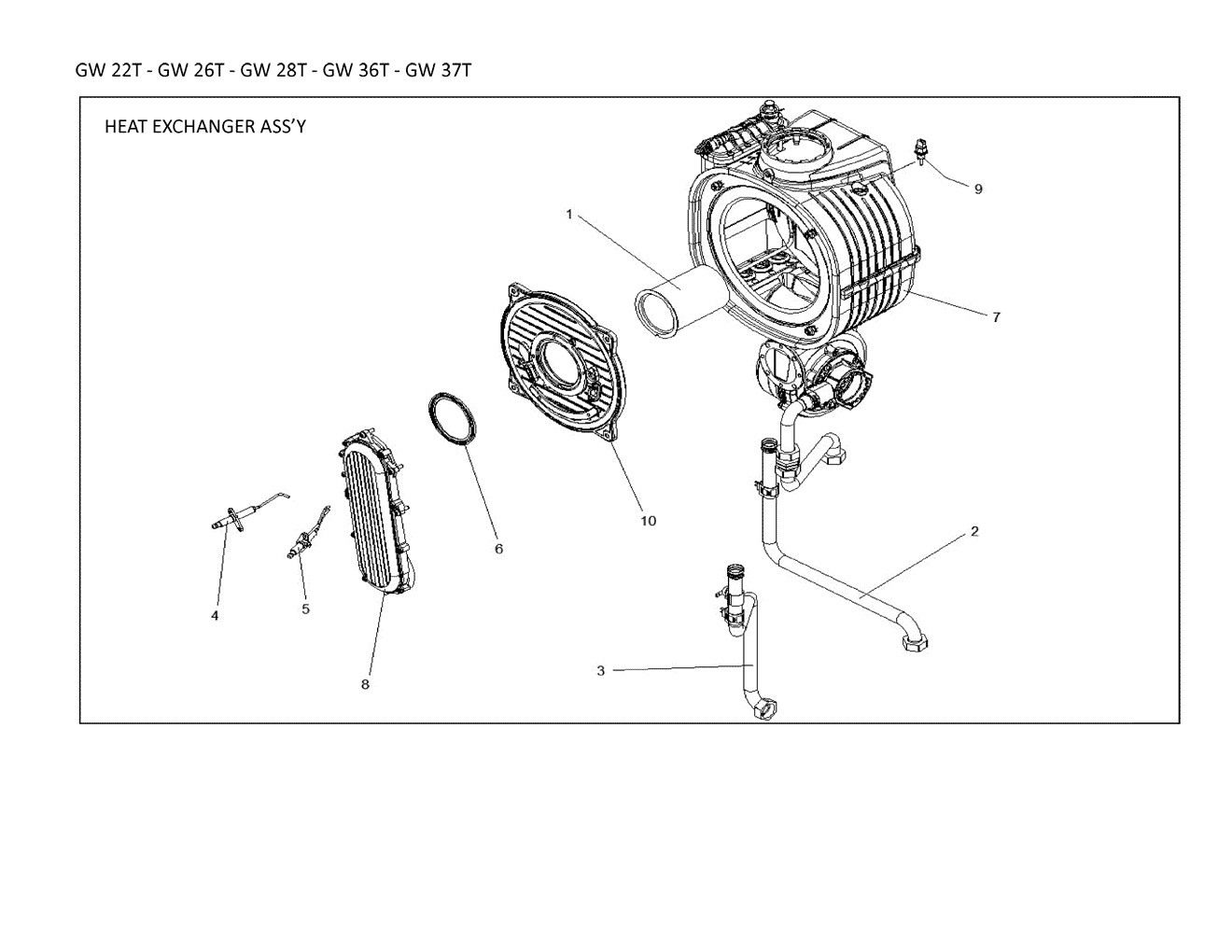 GW28T vanne de remplissage Pièces détachées DAIKIN pour GW28T vanne de remplissage cartes