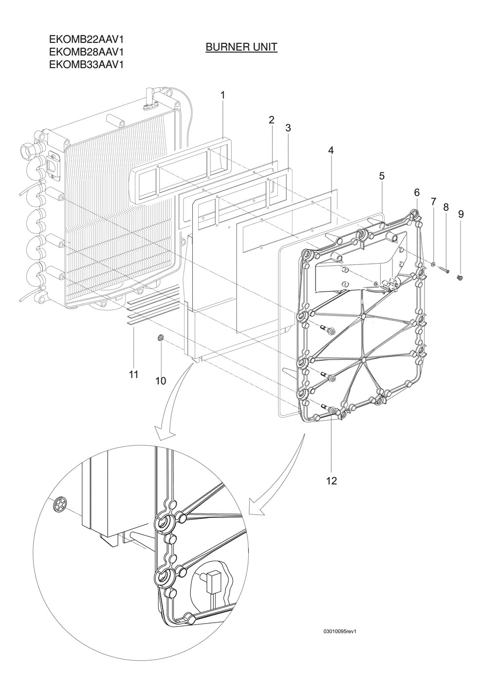 EKOMB22AAV1H porte foyère Pièces détachées DAIKIN pour EKOMB22AAV1H porte foyère cartes